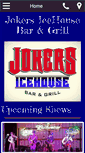 Mobile Screenshot of jokersicehouse.net